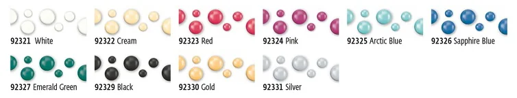 Kreul folia Marqueur effet perles Pearl Pen, 29 ml, crème - OEM 92322 – Image 3