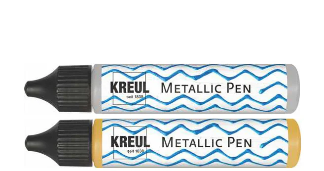 KREUL Metallic Pen, 29 ml, argent - OEM 49872