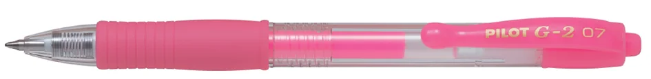 PILOT Stylo à encre gel G2 07 Néon, rouge néon - OEM 586422