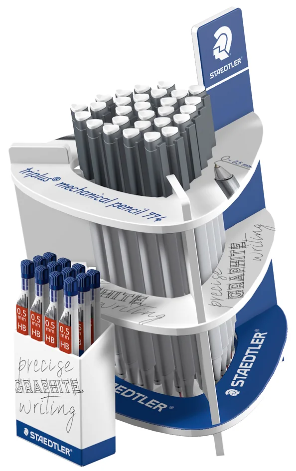 STAEDTLER Porte-mines triplus micro 774, présentoir de 30 - OEM 77425SCA30