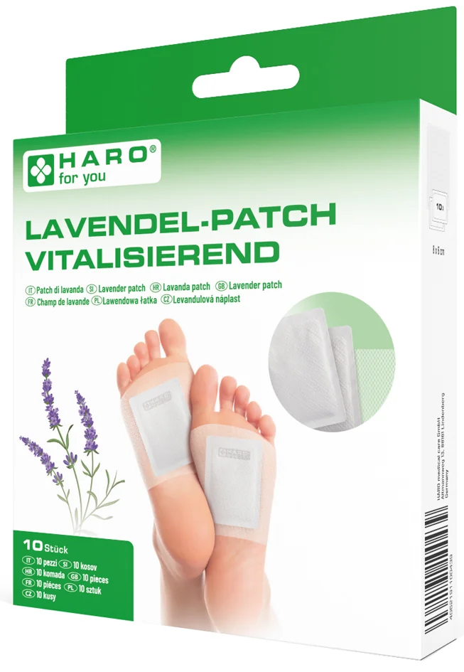HARO Patch lavande, plantes des pieds, blanc - OEM 10043