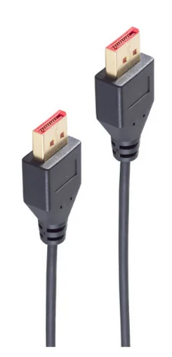 shiverpeaks BASIC-S Câble DisplayPort 1.4, slim, 1,5 m, noir - OEM BS10-69155