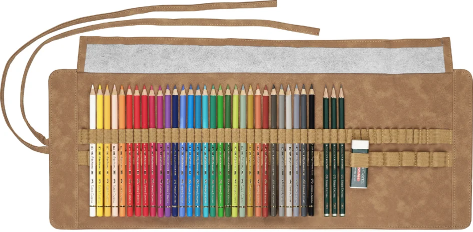 FABER-CASTELL Crayons de couleur POLYCHROMOS, étui de 34 - OEM 110030