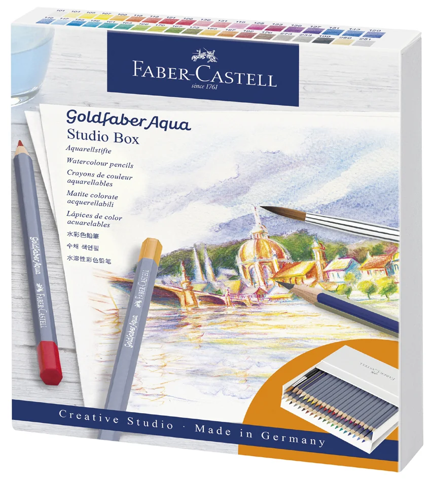 FABER-CASTELL Crayons de couleur aquarelle GOLDFABER - OEM 114616
