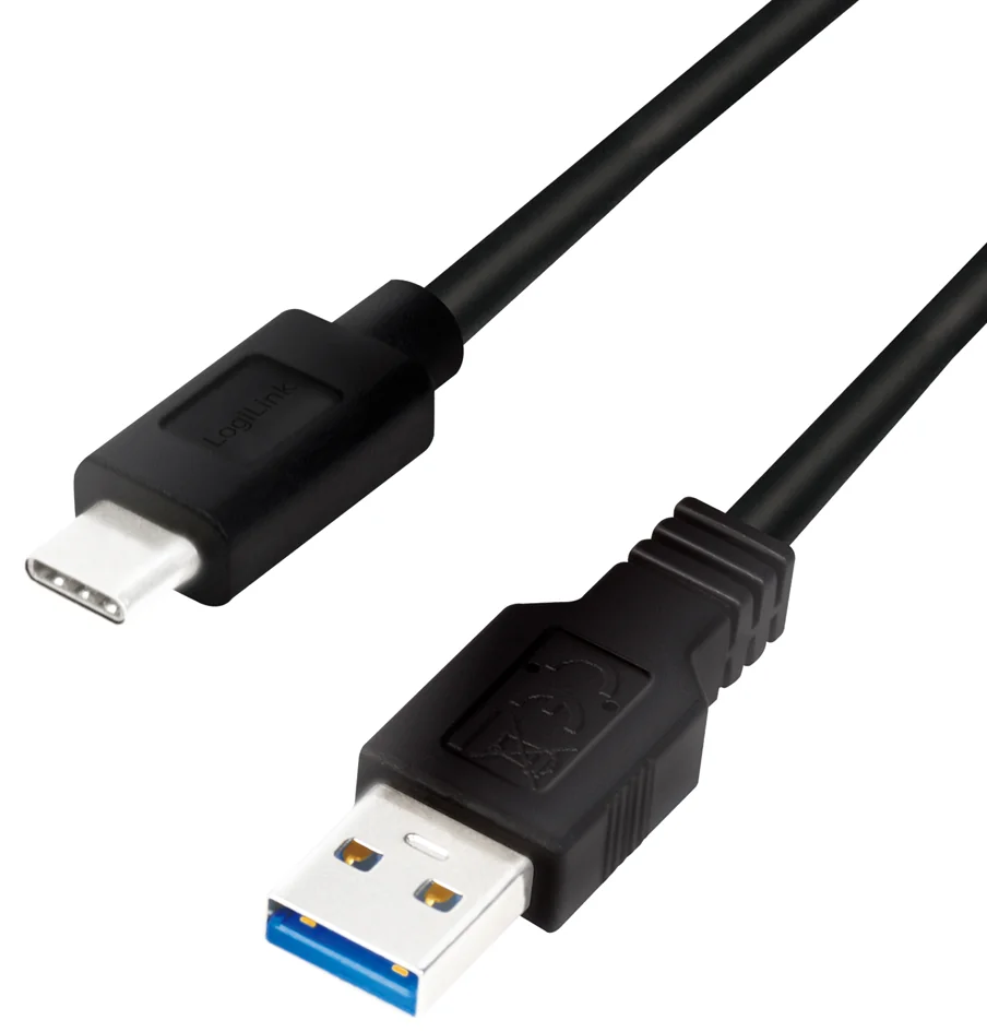 LogiLink Câble USB 3.2, USB-A - USB-C, 2,0 m, blanc - OEM CU0176 – Image 2