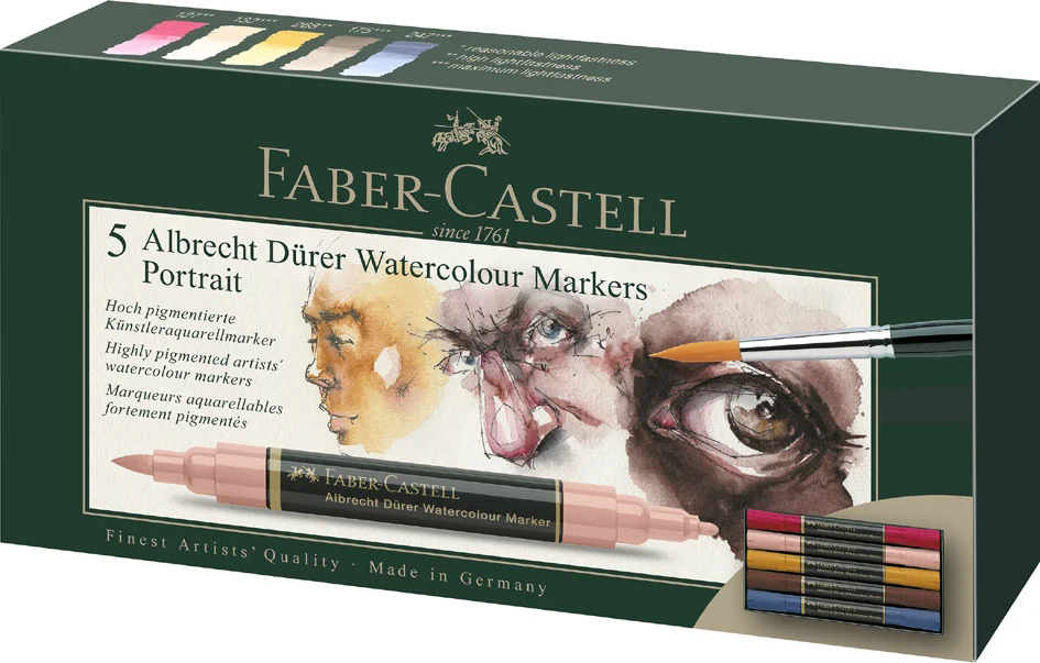 FABER-CASTELL Marqueur aquarelle ALBRECHT DÜRER, Portrait - OEM 160307