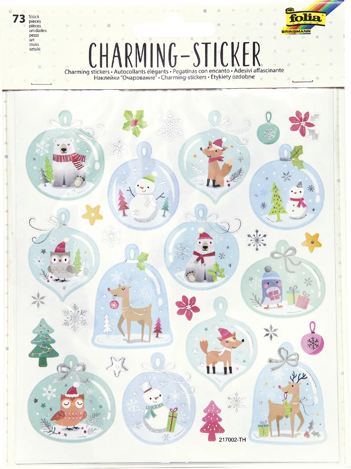 folia Stickers de Noël Charming Christmas III - OEM 18216