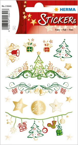 HERMA Stickers de Noël CREATIVE 'Magie de Noël' - OEM 15642
