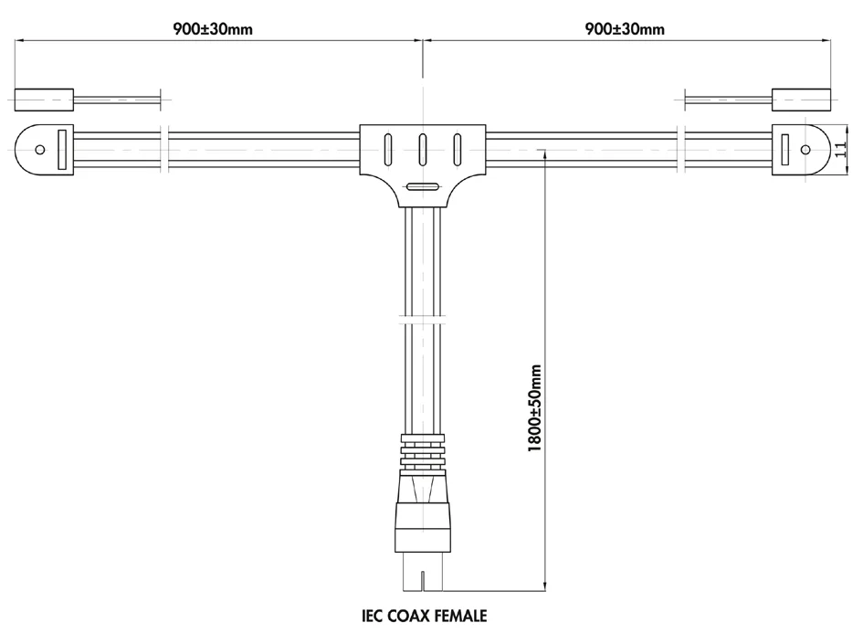 LogiLink Antenne radio FM dipolaire pour l'intérieur - OEM CA1000