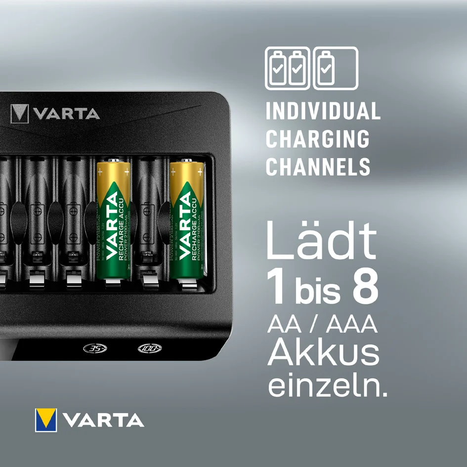 VARTA Chargeur LCD Multi Charger+, non garni - OEM 57681101401 – Image 3