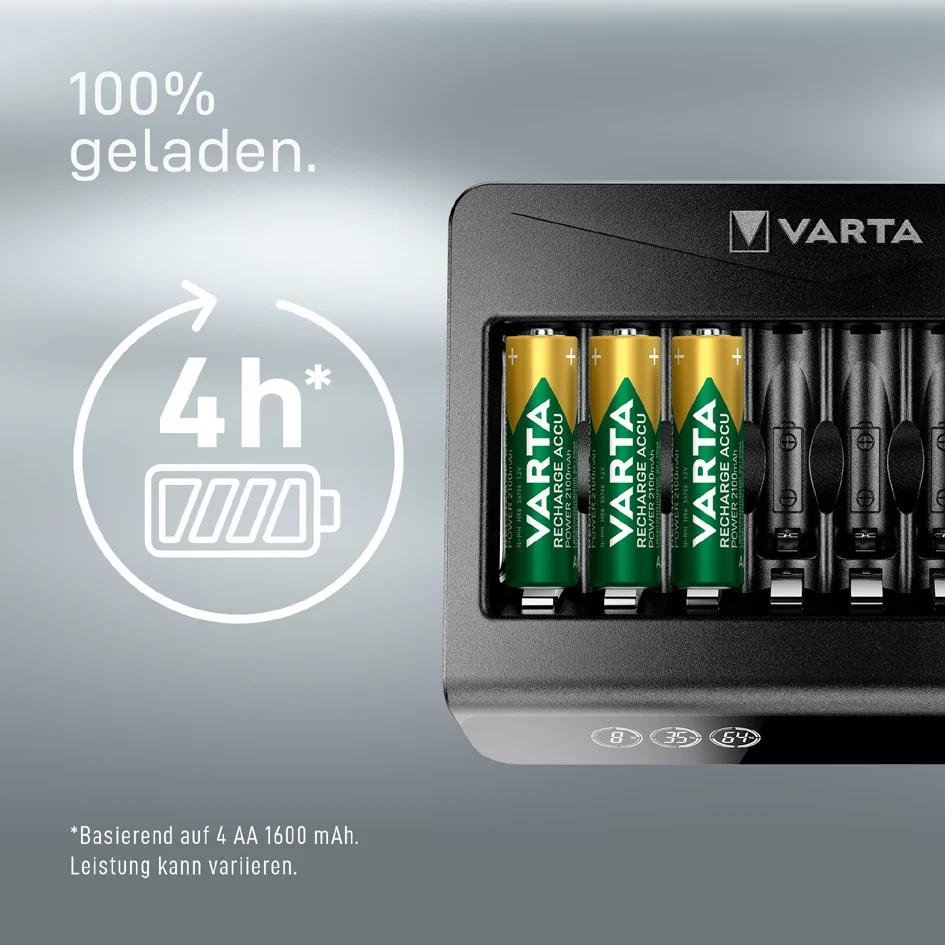 VARTA Chargeur LCD Multi Charger+, non garni - OEM 57681101401 – Image 4