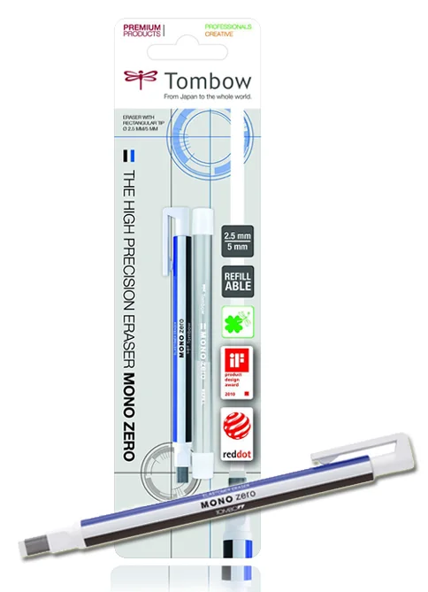 TOMBOW Stylo-gomme 'MONO zero', pointe angulaire - OEM EHR-KUS