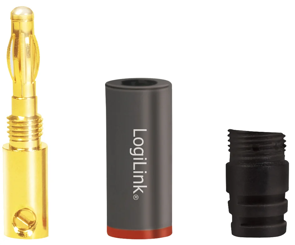 LogiLink Fiche banane, jeu de 4 pièces (2 paires) - OEM CA1212