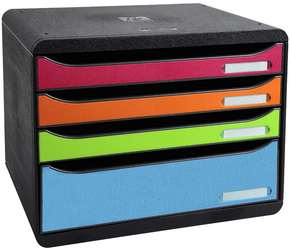 EXACOMPTA Module de classement BIG-BOX PLUS, arlequin - OEM 315798D
