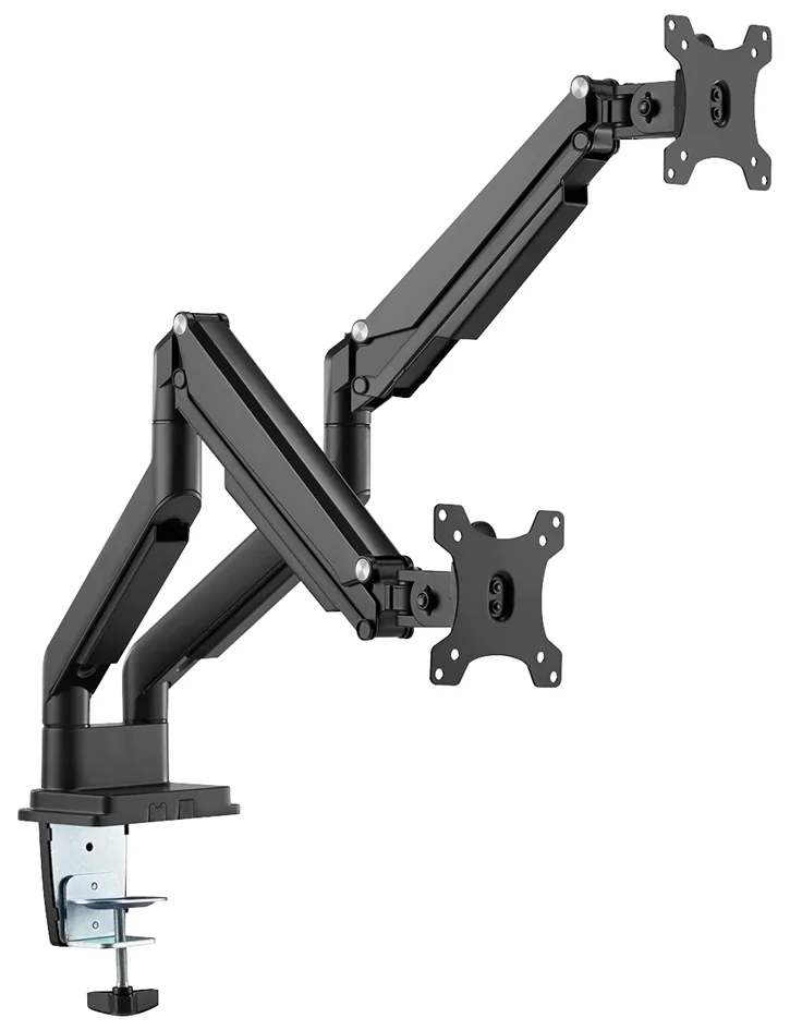 DIGITUS Support double écran universel, fixation par serrage - OEM DA-90395