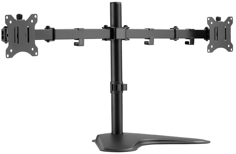 DIGITUS Support double écran universel, noir - OEM DA-90401