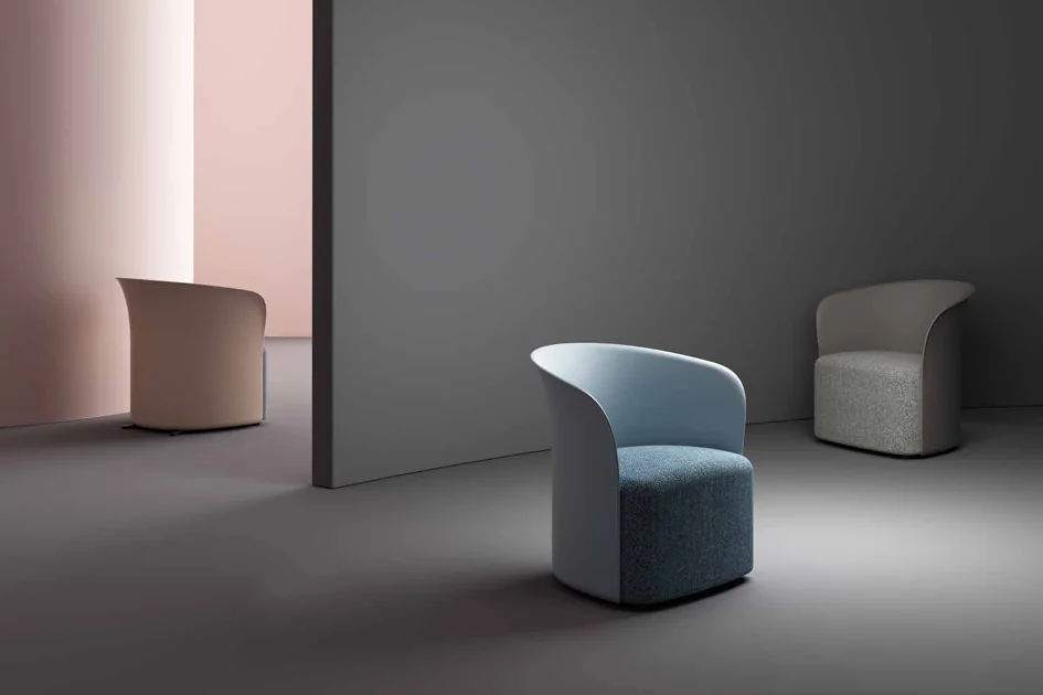 PAPERFLOW Fauteuil visiteur 'CROWN', blanc - OEM FTCROWN.13