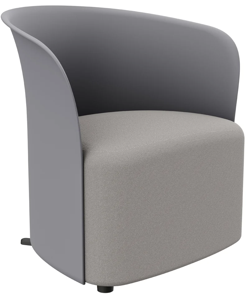 PAPERFLOW Fauteuil visiteur 'CROWN', blanc - OEM FTCROWN.13 – Image 5