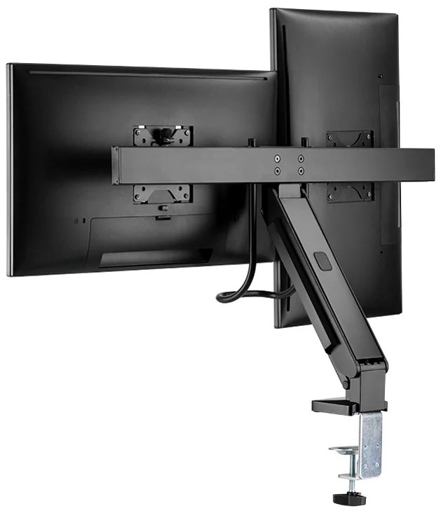 LogiLink Bras support pour 2 écrans, noir - OEM BP0102