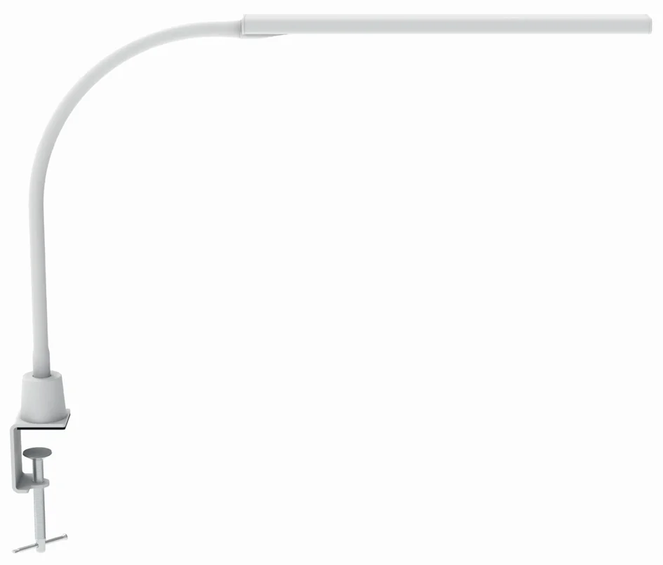 MAUL Lampe de bureau à LED MAULpirro, avec pince, blanc - OEM 8202602