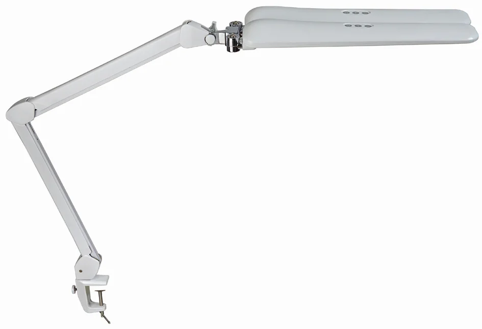 MAUL Lampe de bureau à LED MAULcraft duo, dimmable, blanc - OEM 8205402