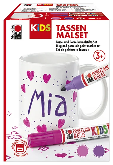 Marabu KiDS Kit de peinture Mug MIA - OEM 0125000000101