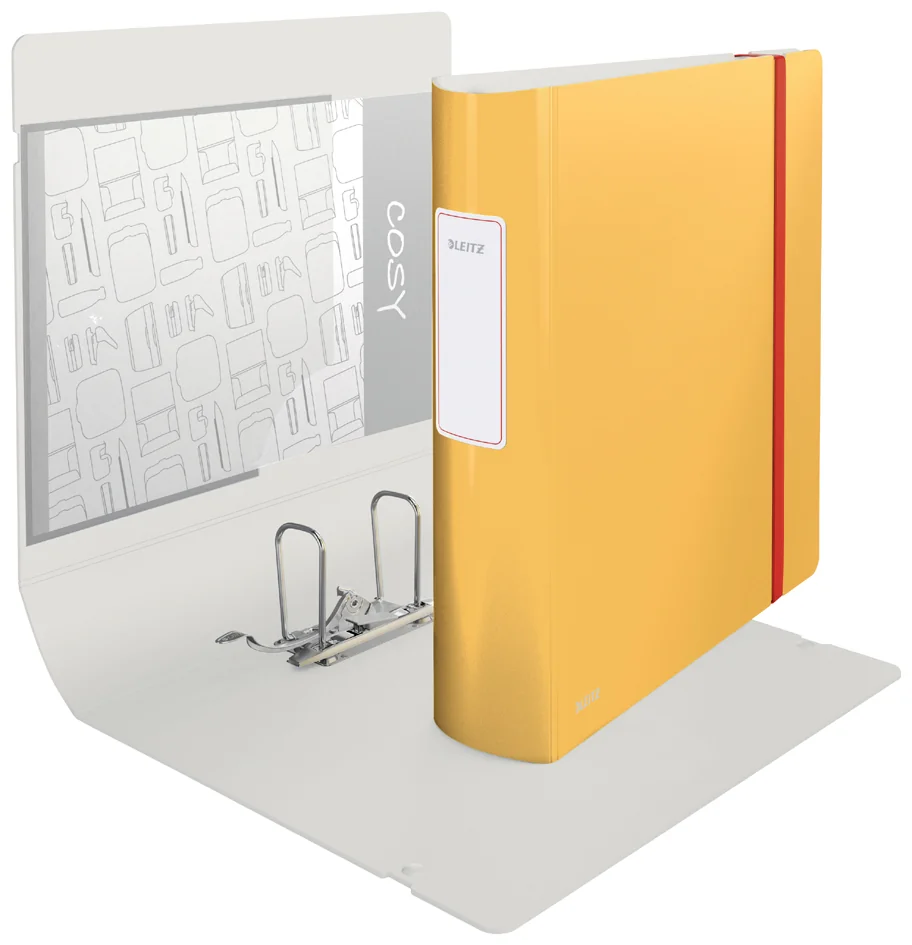 LEITZ Classeur à levier Active Cosy 180 degrés, 82 mm, jaune - OEM 1038-00-19