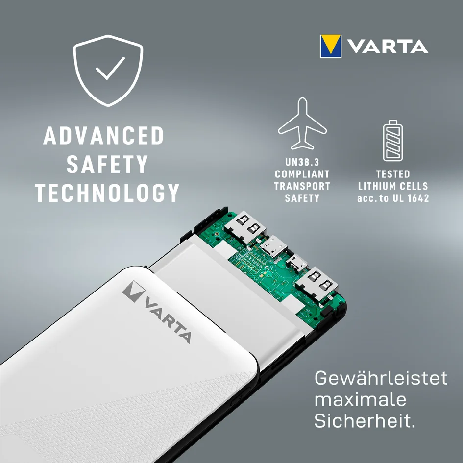 VARTA Powerbank 'Energy', 15.000 mAh, blanc - OEM 57977 101 111