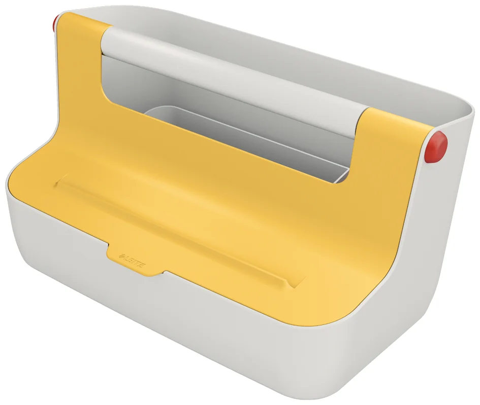 LEITZ Boîte de rangement portable Cosy, gris clair/bleu - OEM 6125-00-61