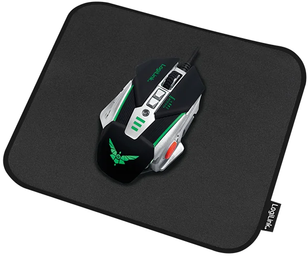 LogiLink Tapis souris gaming, bords cousus, taille XL, noir - OEM ID0197