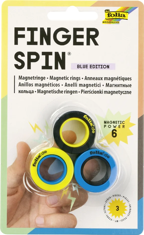 folia Anneaux magnétiques Finger Spin PINK EDITION - OEM 33302