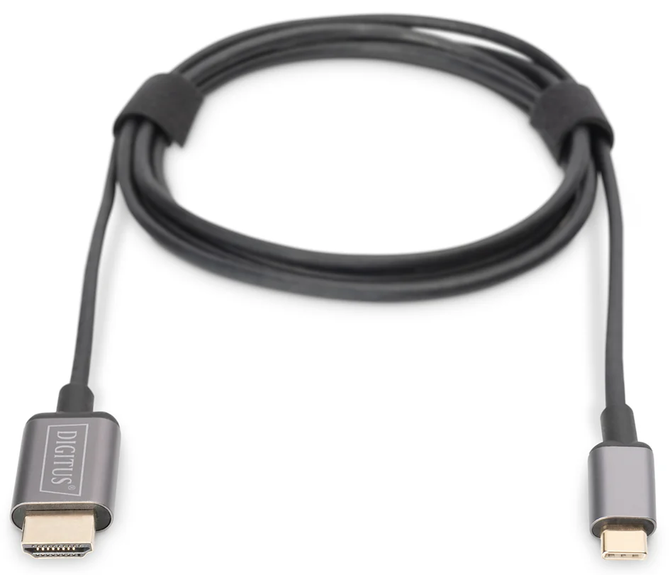 DIGITUS Câble adaptateur vidéo USB-C - HDMI, UHD 4K / 30 Hz - OEM DA-70821