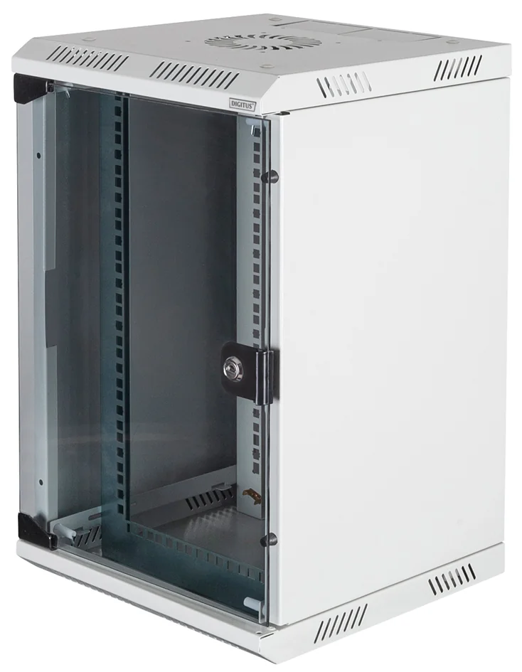 DIGITUS Coffret mural combiné 10'/19', IP20, gris (RAL7035) - OEM DN-1019