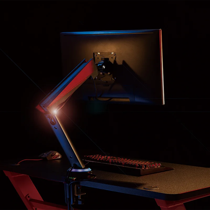 LogiLink Bras support pour écran, spécial gaming, noir - OEM BP0091 – Image 3