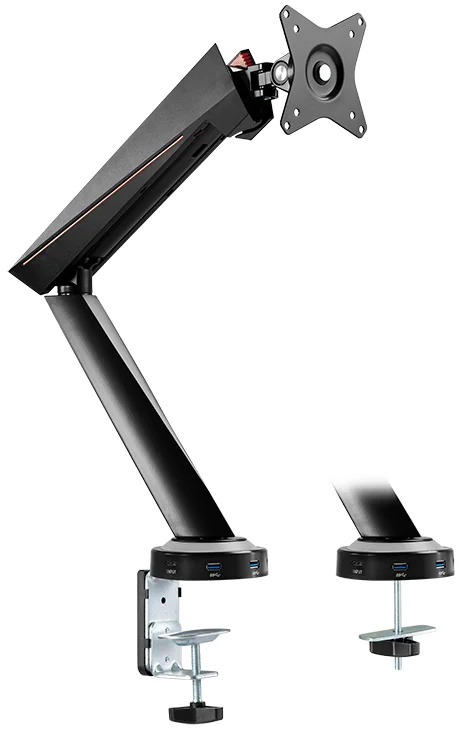 LogiLink Bras support pour écran, spécial gaming, noir - OEM BP0091 – Image 4