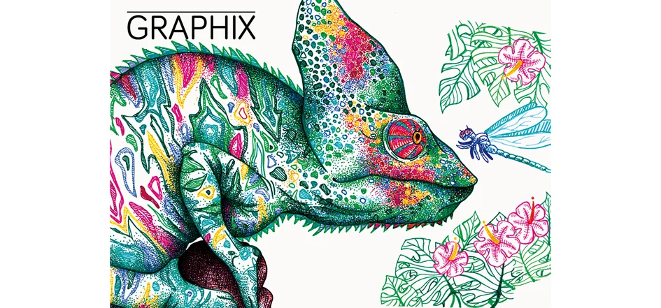 Marabu Fineliner COLOUR GRAPHIX HYPNOTIZE, étui carton de 24 - OEM 0146000000104