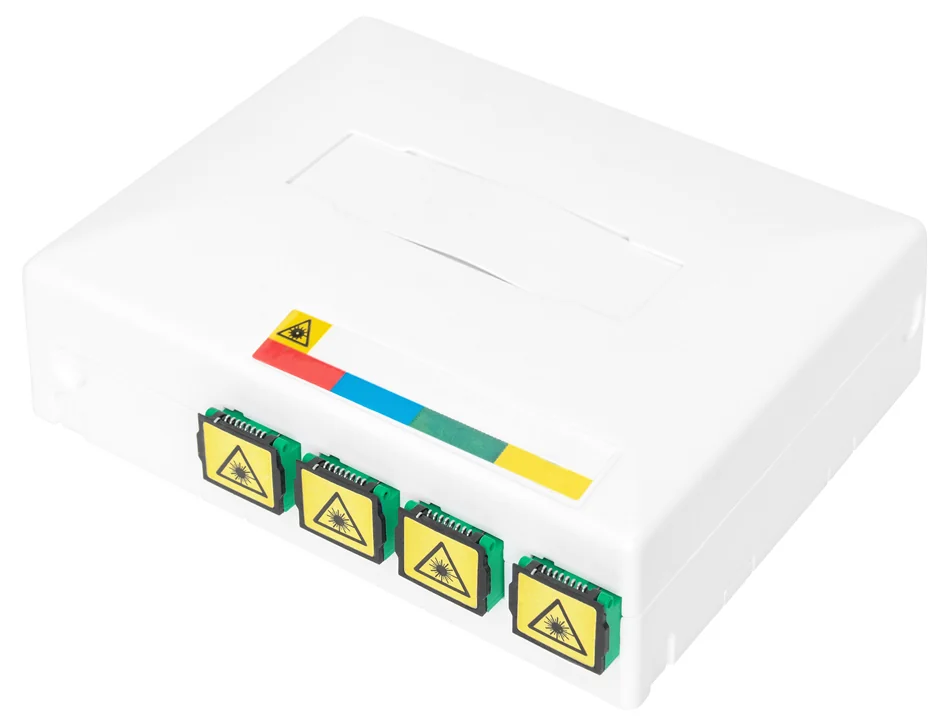 DIGITUS Boîtier vide FTTX pour 4 x couplages SC SX - OEM DN-931094
