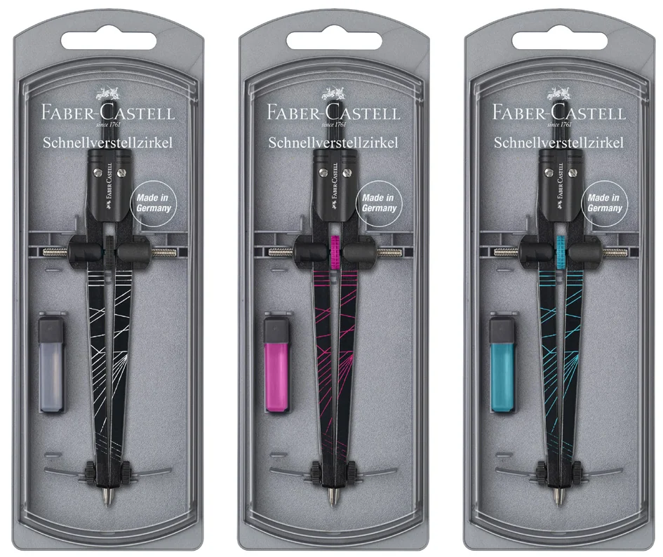 FABER-CASTELL Compas à réglage instantanté TWISTER - OEM 574482