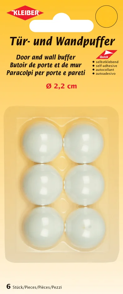 KLEIBER Butoir de porte et de mur, plastique, blanc - OEM 52103