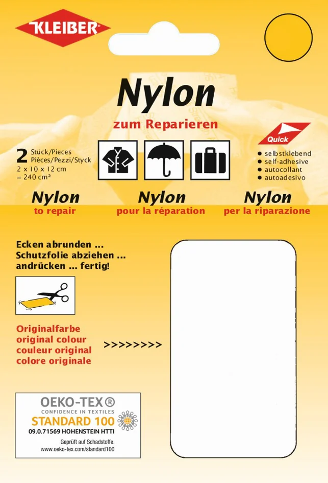 KLEIBER Pièce de réparation nylon, autocollant, violet - OEM 43049 – Image 3