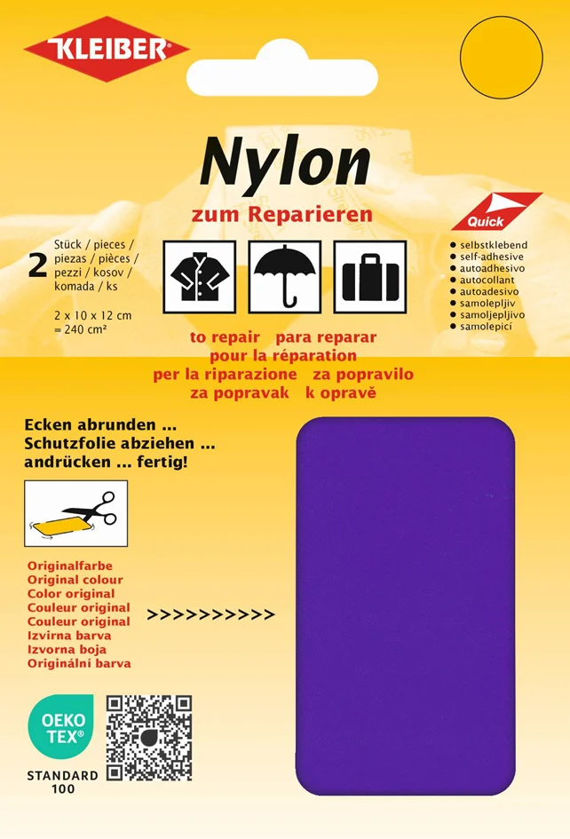 KLEIBER Pièce de réparation nylon, autocollant, violet - OEM 43049 – Image 15