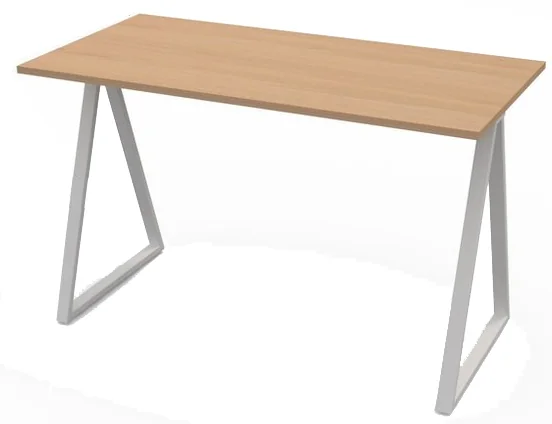 PAPERFLOW Bureau easyHome LV9, blanc/hêtre - OEM LV9.13.23 – Image 2
