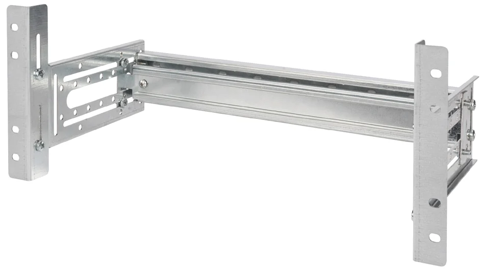 DIGITUS Support de rail DIN 19', avec rails DIN, 4U - OEM DN-19-DIN-4U