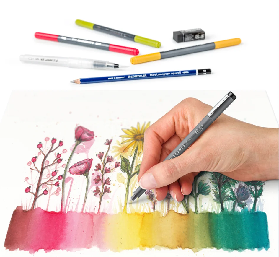 STAEDTLER Kit aquarelle Floral Watercolour Set - OEM 61 3001-1