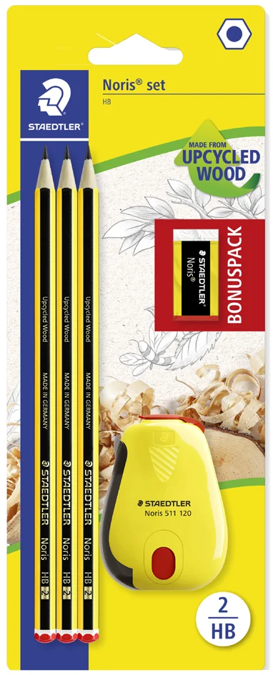 STAEDTLER Kit de crayons Noris, carte blister - OEM 120 SBK3P2