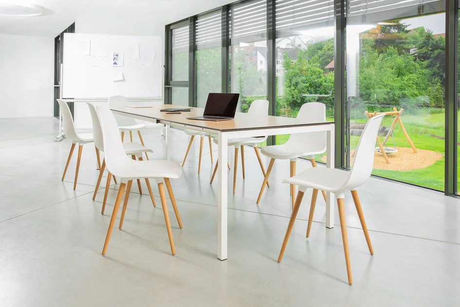 Topstar Chaise visiteur 'T 2020', gris foncé / hêtre - OEM FZ10BUG-2