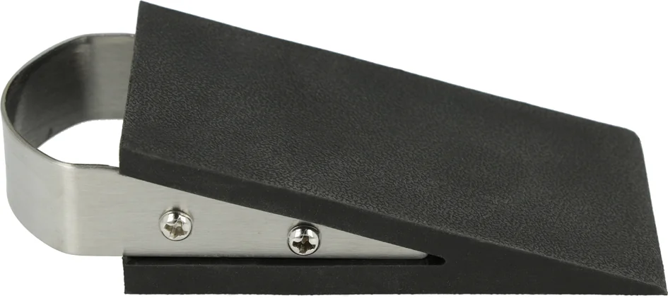 WESTCOTT Cale-porte, en caoutchouc, avec poignée en inox - OEM E-19000 00