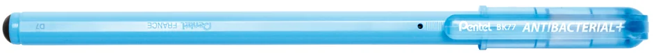 Pentel Stylo à bille SUPERB BK77 ANTIBACTERIAL+, bleu - OEM BK77AB-C