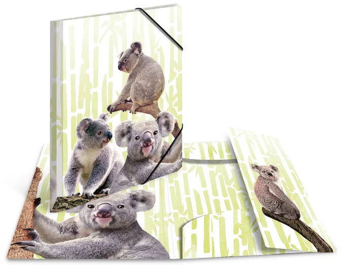 HERMA Chemise à élastiques Animaux exotiques, A3, singes - OEM 19969
