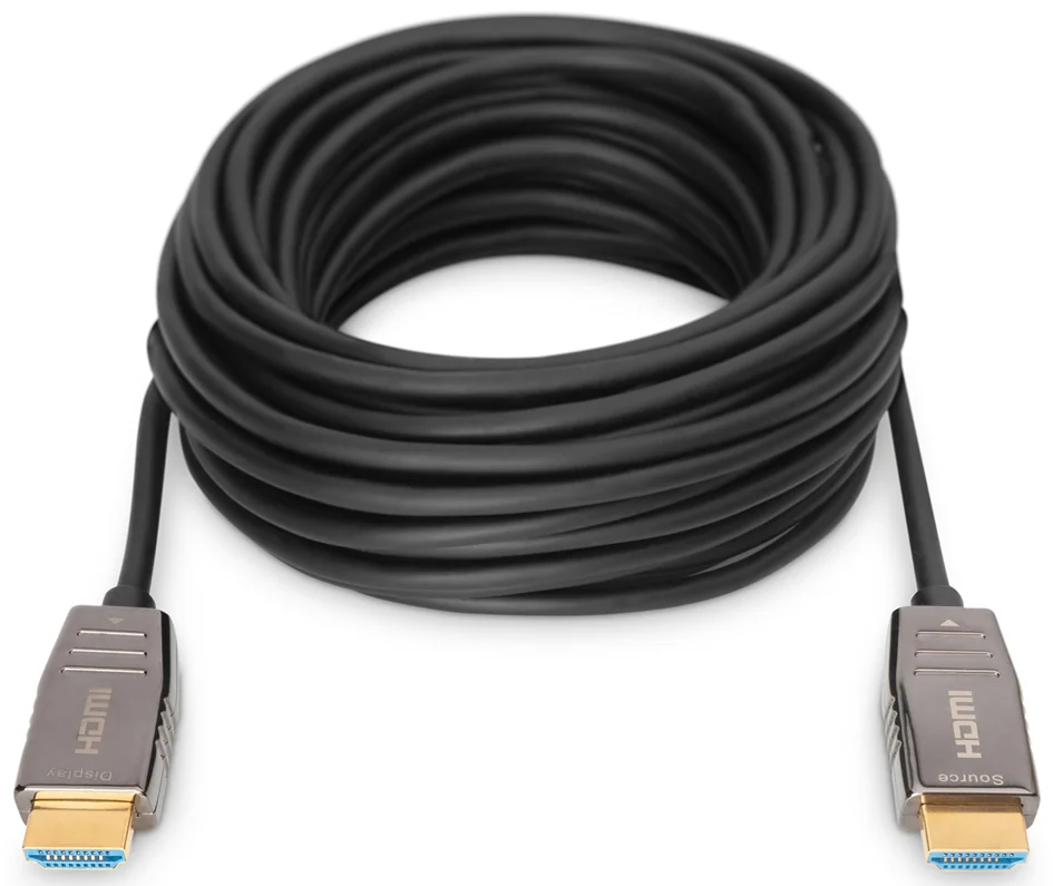 DIGITUS Câble de fibre optique hybride HDMI AOC, UHD8K, 20 m - OEM AK-330126-200-S